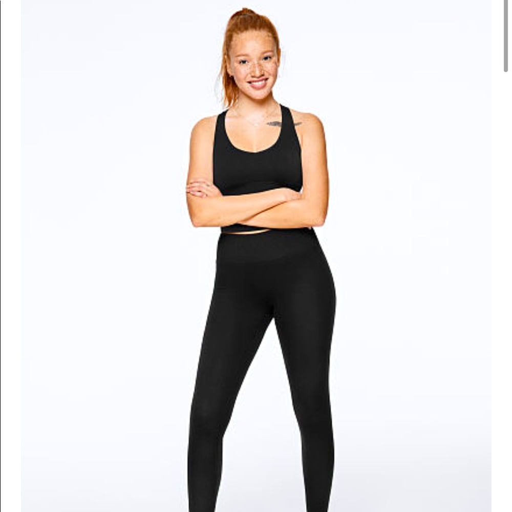 Victoria secret 🤫 pink workout leggings black